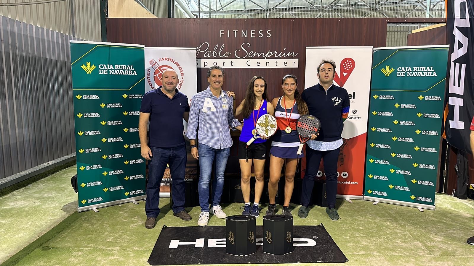 Aimar Go&ntilde;i y &Aacute;lvaro Sola y Ane D&aacute;vila y Maite Losarcos, se adjudican el Campeonato Navarro Absoluto